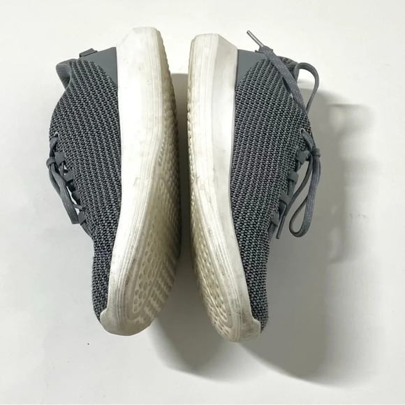 Under Armour Womens Ripple Metallic Grey Sneakers Size 9.5 - Picture 4 of 10